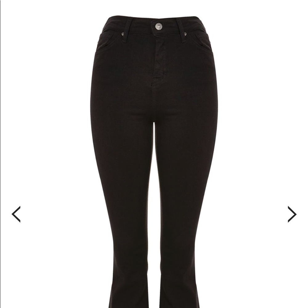 Topshop Jamie flare jeans